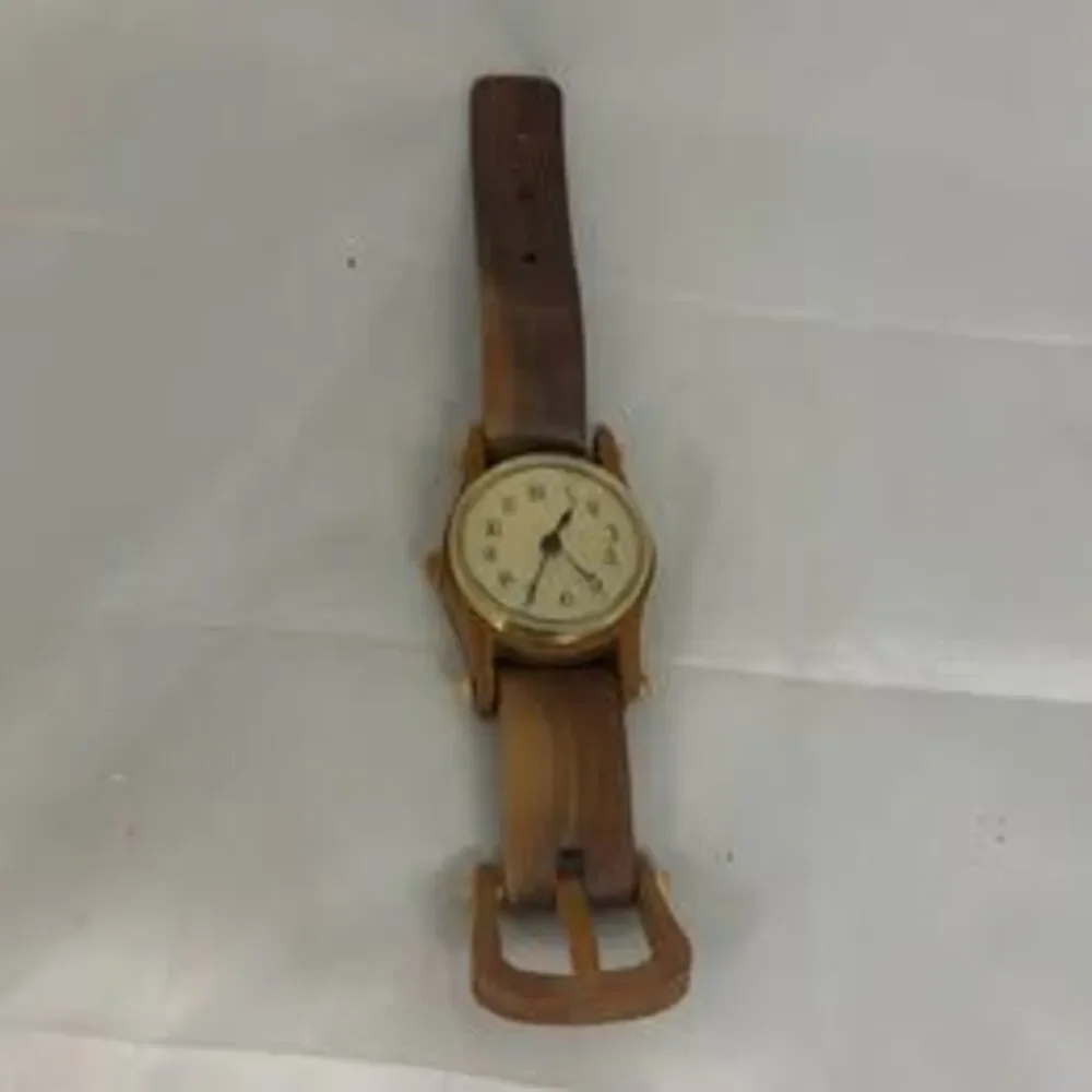 Handcrafted Wooden Watch clock